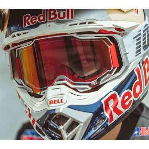 100% - Armega Lightsaber Red Iridium Goggles - Image 3