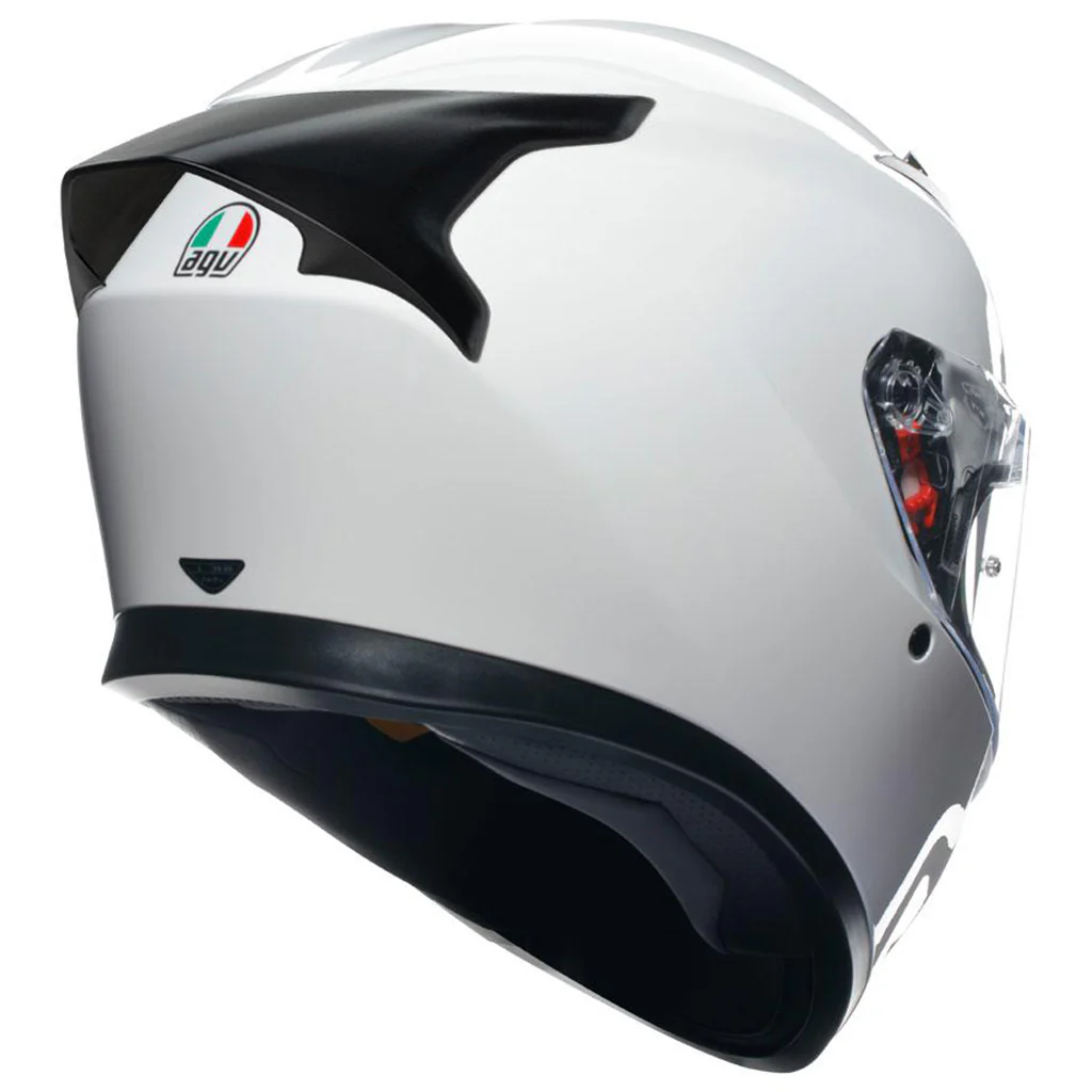 AGV - K3 Mono White Helmet - Image 6