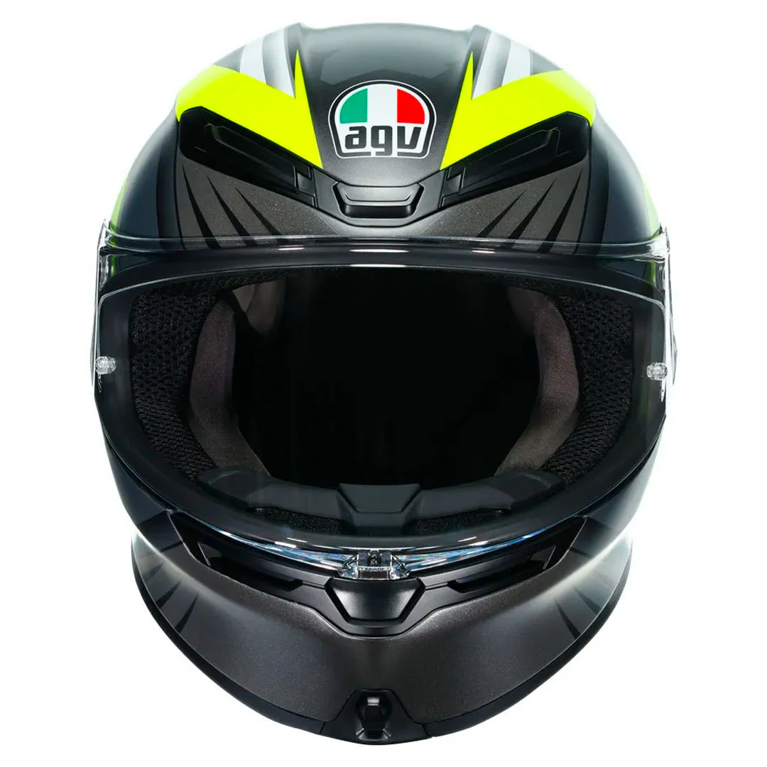 AGV - K-6 Excite Camo Black/Yellow Helmet - Image 2