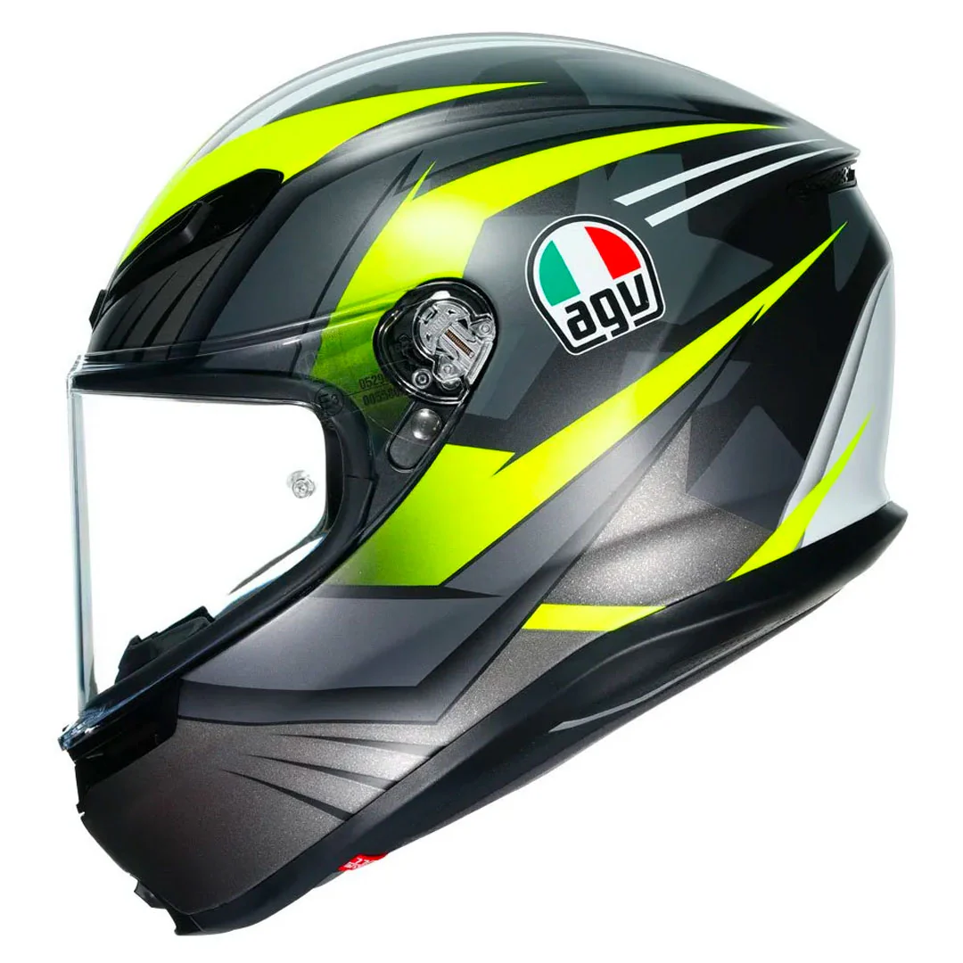 AGV - K-6 Excite Camo Black/Yellow Helmet - Image 3
