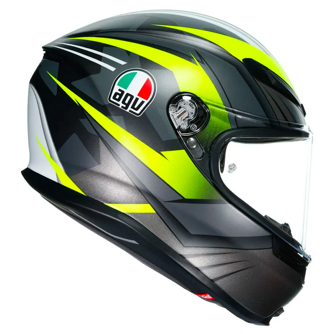 AGV - K-6 Excite Camo Black/Yellow Helmet - Image 4