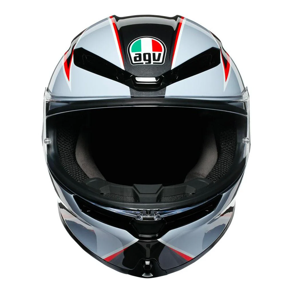 AGV - K-6 Flash Black/Grey/Red Helmet - Image 5