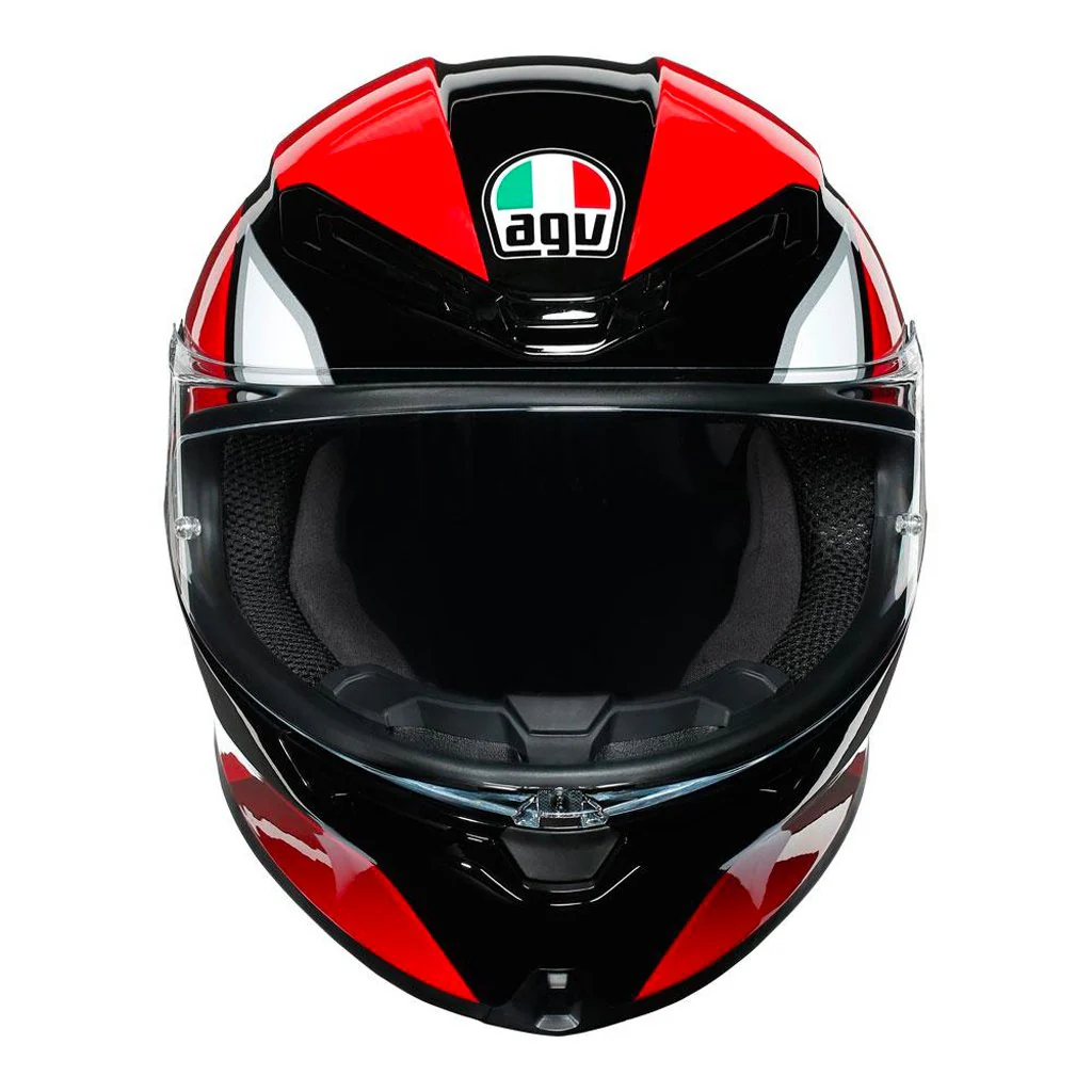 AGV - K-6 Hyphen Black/Red Helmet - Image 2
