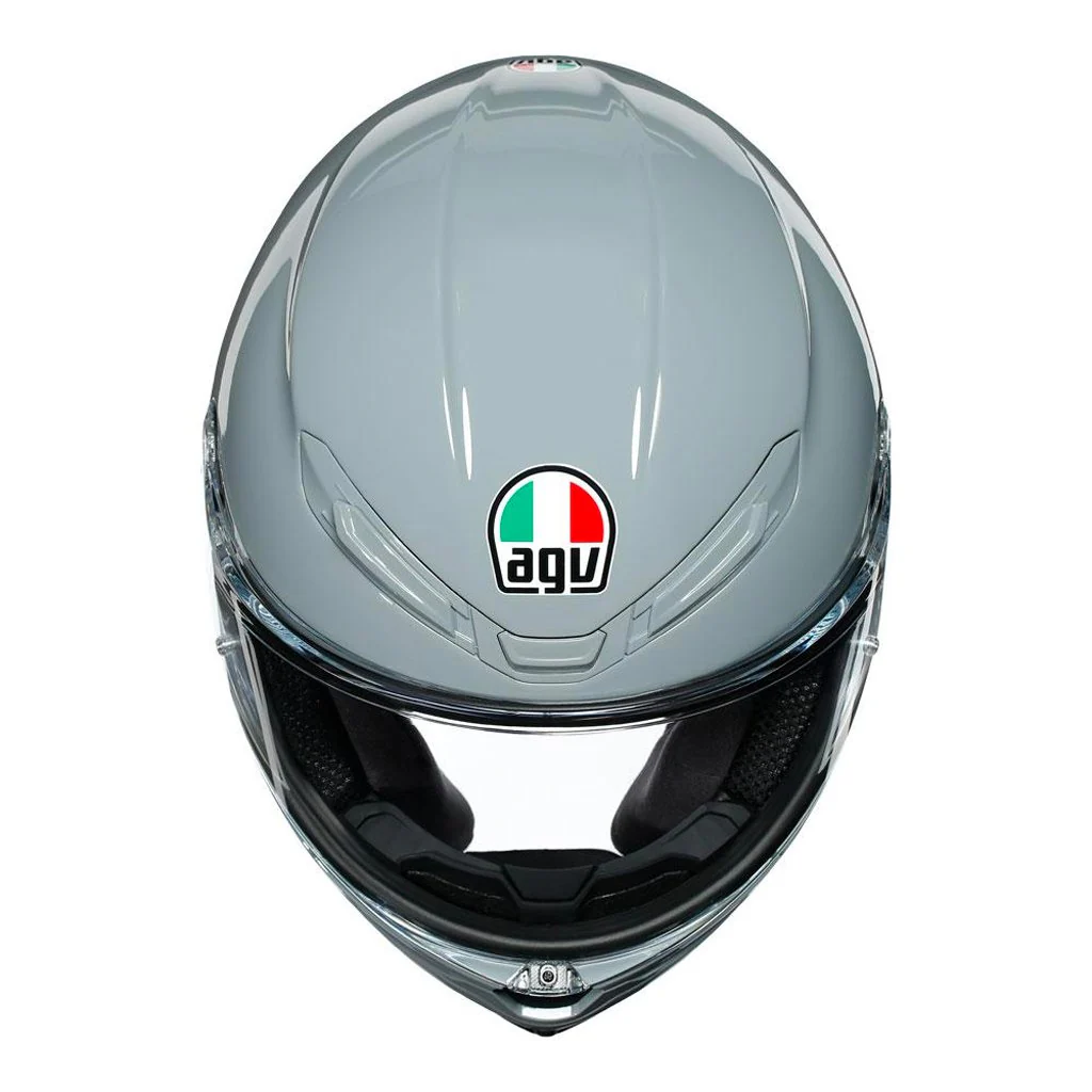 AGV - K-6 Solid Grey Helmet - Image 7