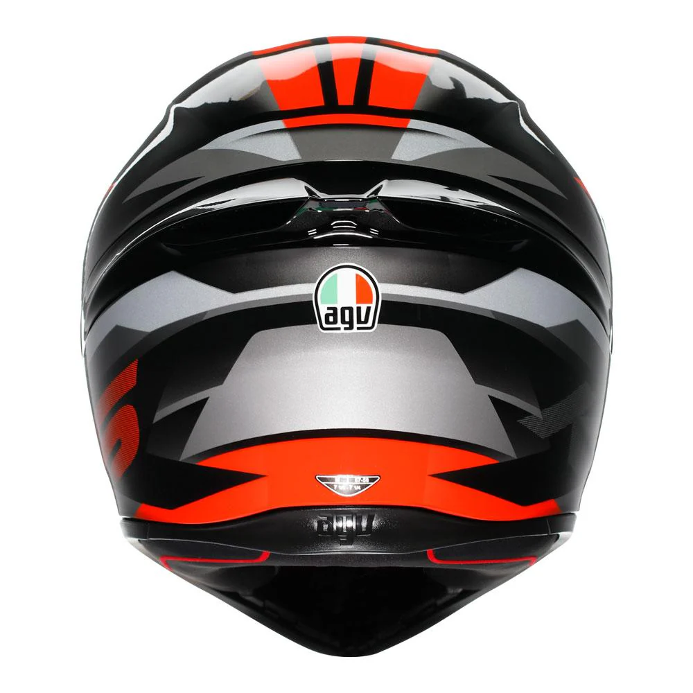 AGV - K1 S Fastlap Black/Grey/Red Full Face Helmet - Image 5