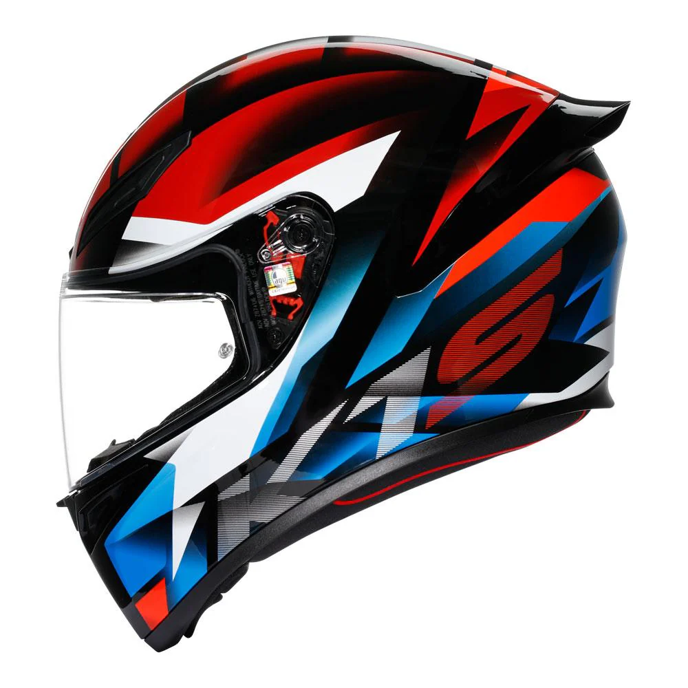 AGV - K1 S Fastlap Black/Red/Blue Full Face Helmet - Image 4