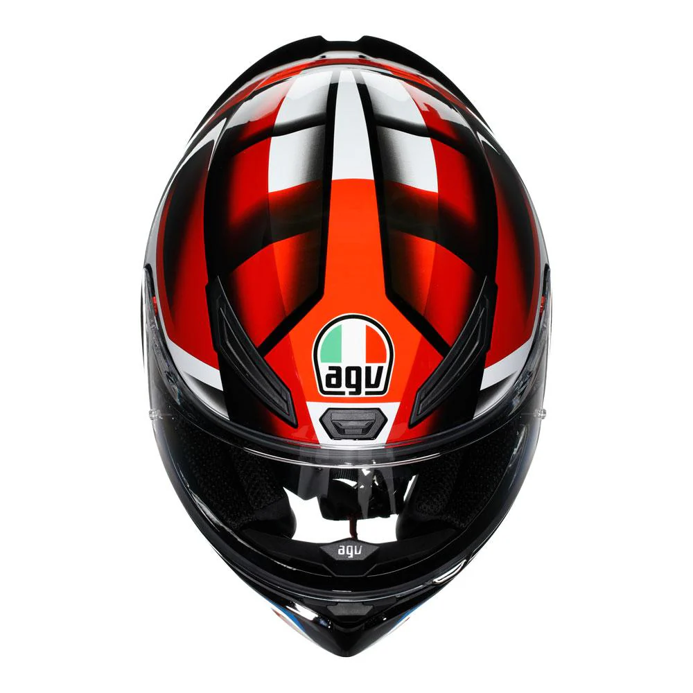 AGV - K1 S Fastlap Black/Red/Blue Full Face Helmet - Image 7