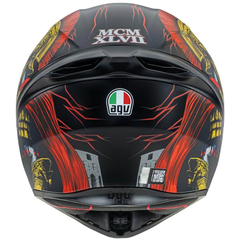 AGV - K1 S Gladiator Black/Gold/Red Limited Edition Helmet - Image 5