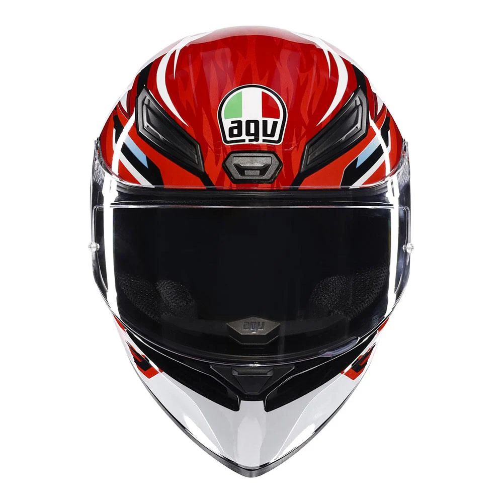 AGV - K1 S Lion Black/Red/White Helmet - Image 2