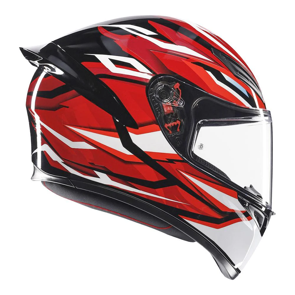 AGV - K1 S Lion Black/Red/White Helmet - Image 3