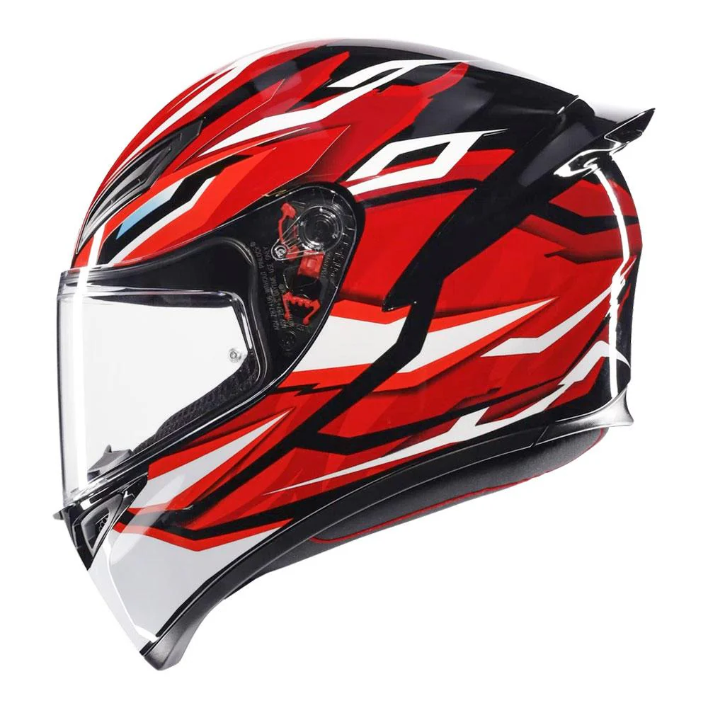 AGV - K1 S Lion Black/Red/White Helmet - Image 4