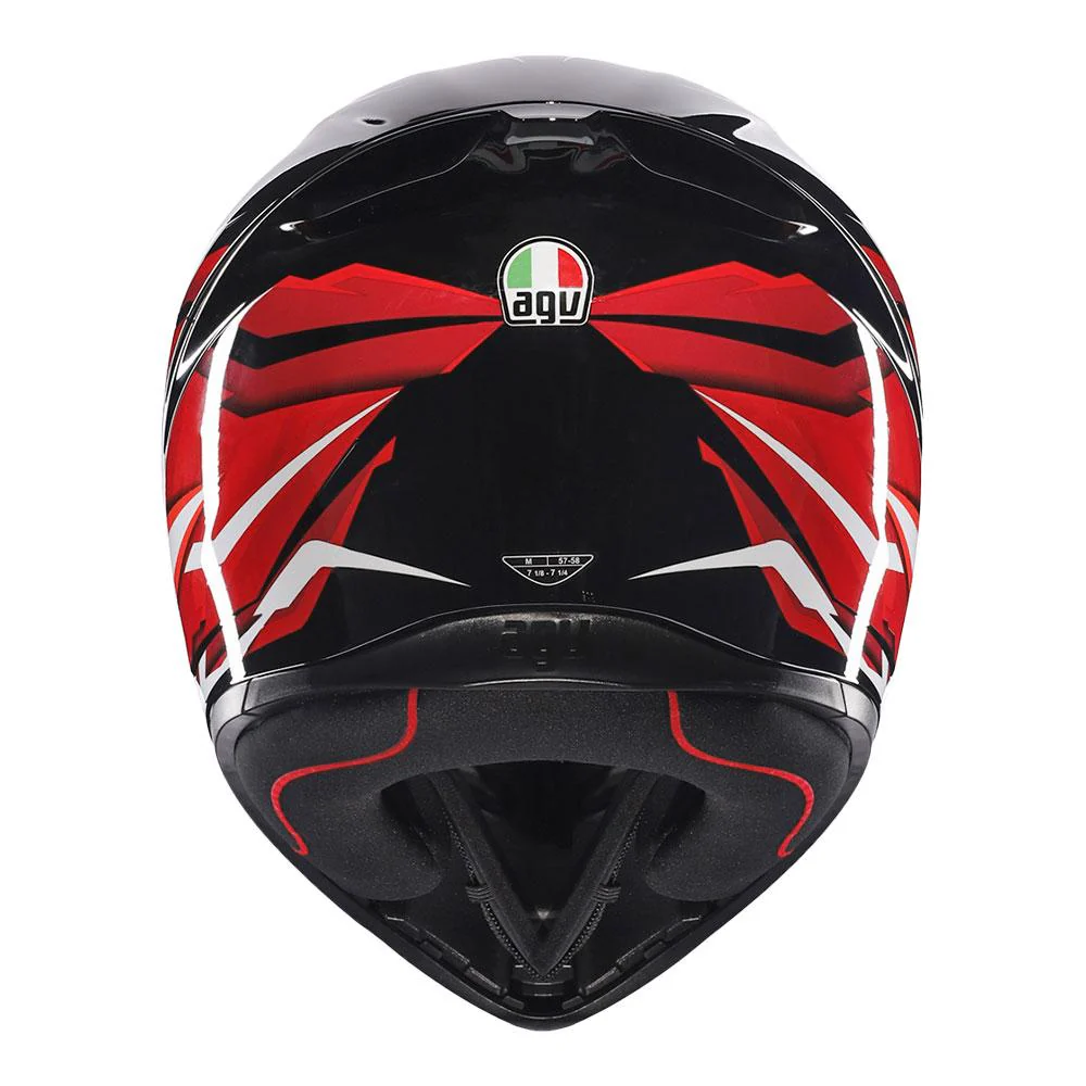 AGV - K1 S Lion Black/Red/White Helmet - Image 5
