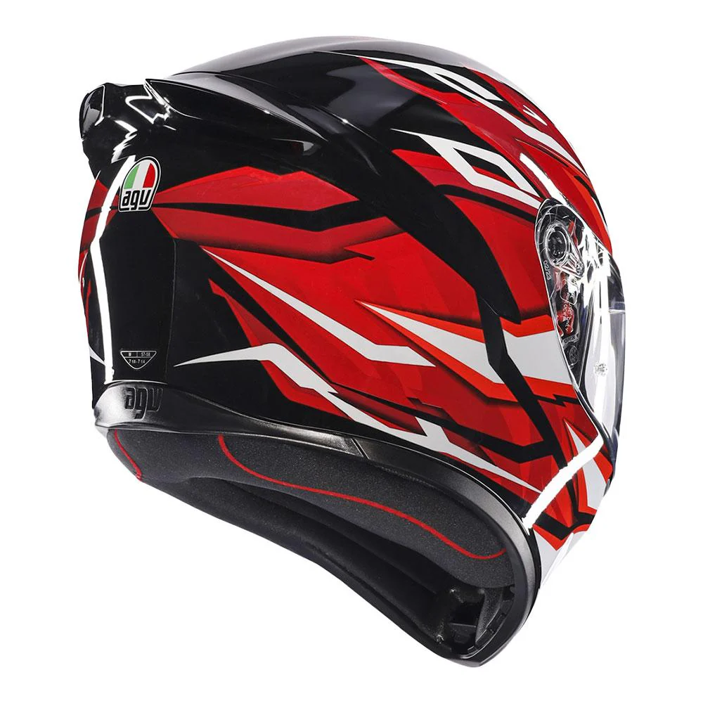 AGV - K1 S Lion Black/Red/White Helmet - Image 6