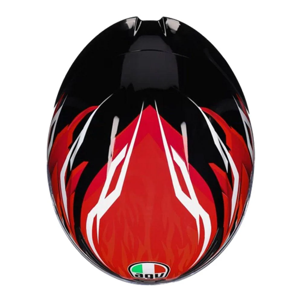 AGV - K1 S Lion Black/Red/White Helmet - Image 7