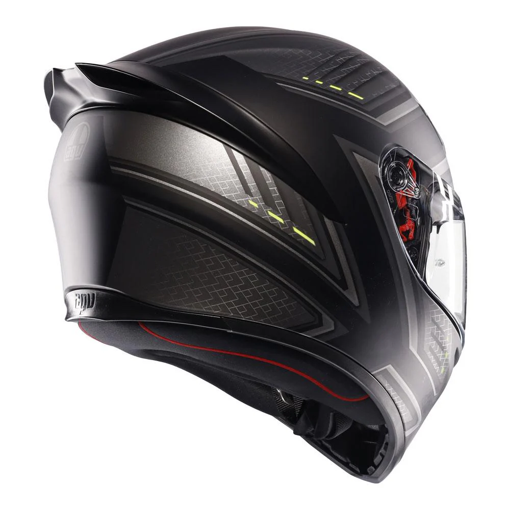 AGV - K1 S Sling Matt Black/Grey Helmet - Image 6