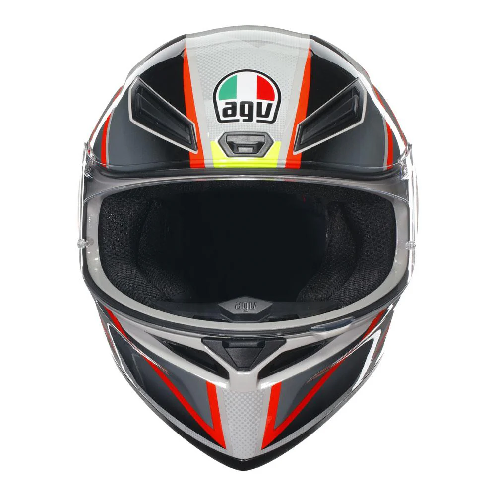 AGV - K1 S Blipper Grey/Red Helmet - Image 2