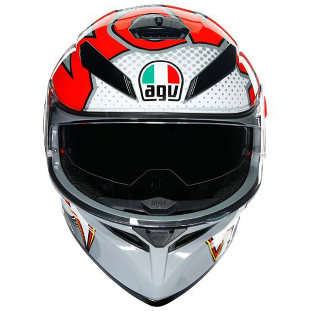 AGV - K3 SV Bubble Grey/White Helmet - Image 3