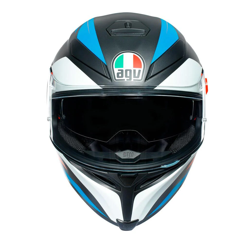 AGV - K5 S Core Black/Blue/Orange Helmet - Image 3