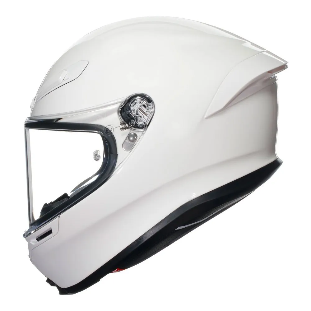 AGV - K6 S Solid Gloss White Helmet - Image 4