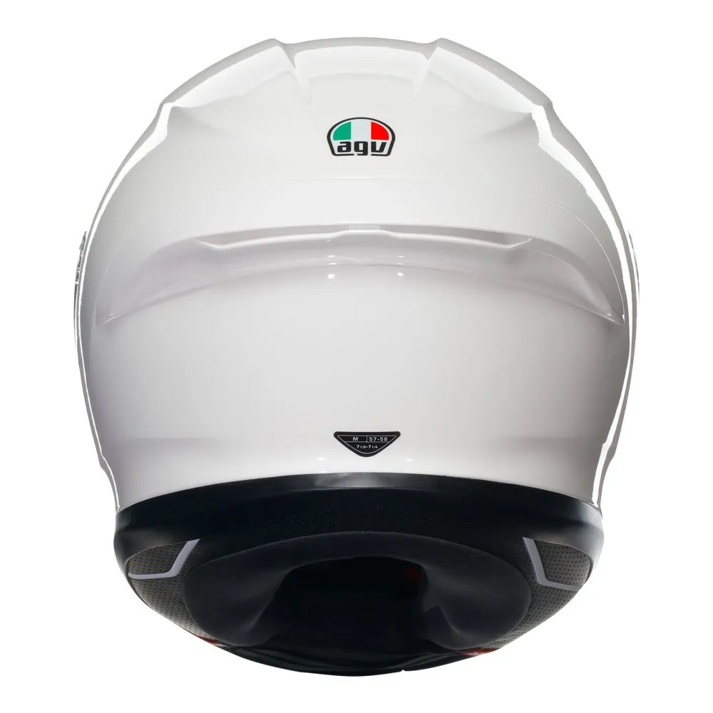 AGV - K6 S Solid Gloss White Helmet - Image 5