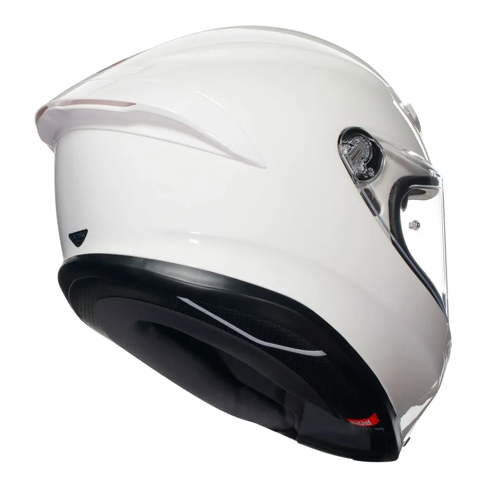 AGV - K6 S Solid Gloss White Helmet - Image 6