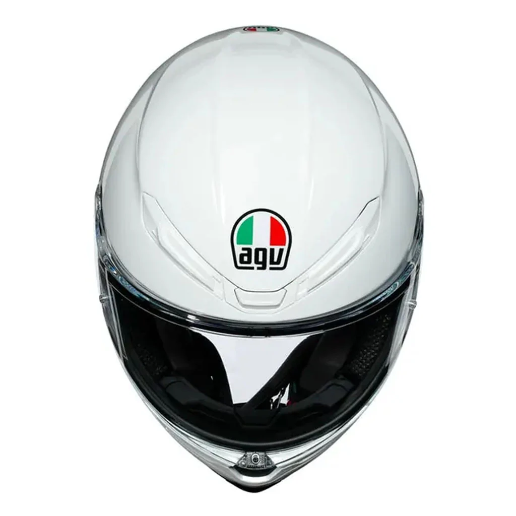 AGV - K6 Solid White Helmet - Image 7