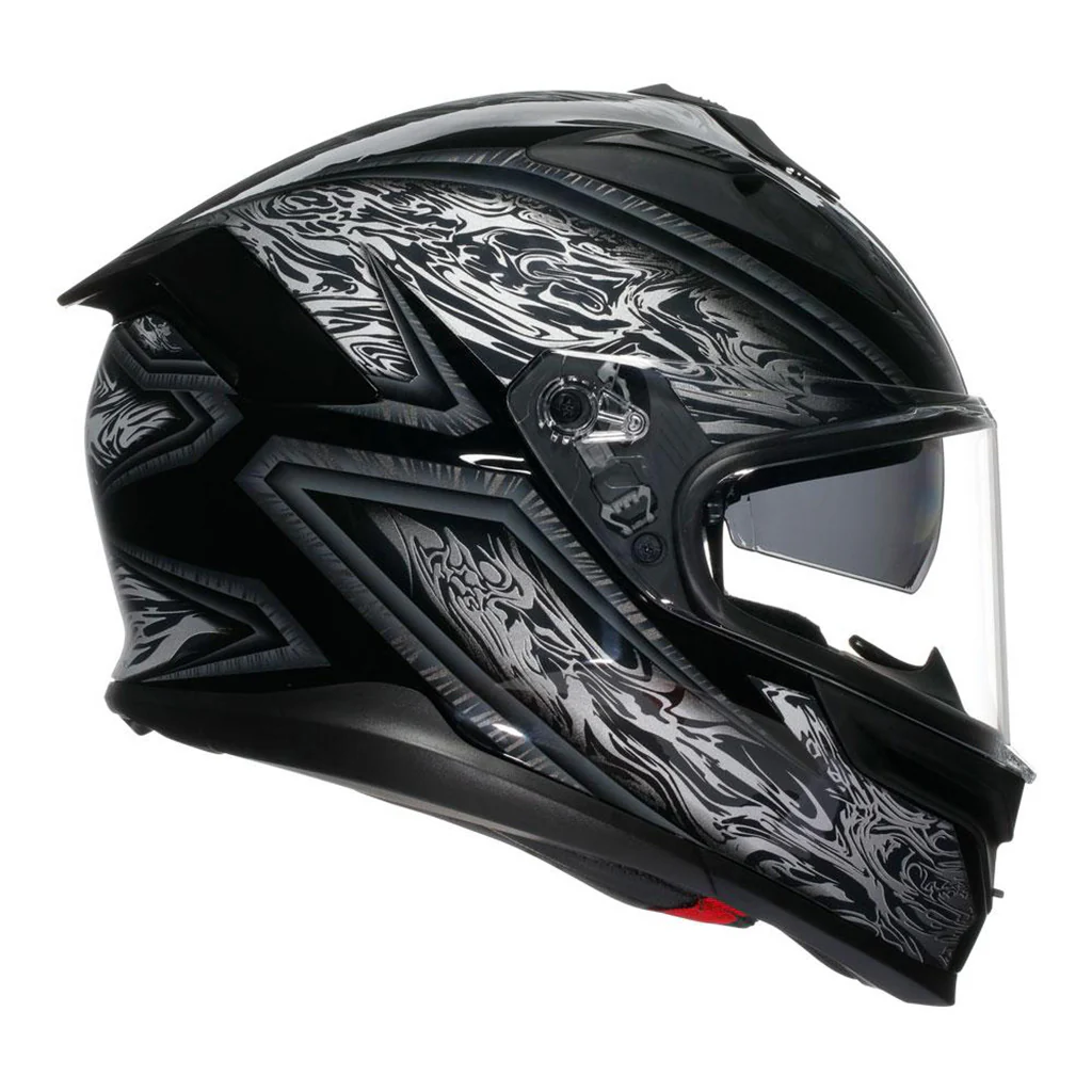 AGV - K7 Damascus Black/Silver Helmet - Image 2