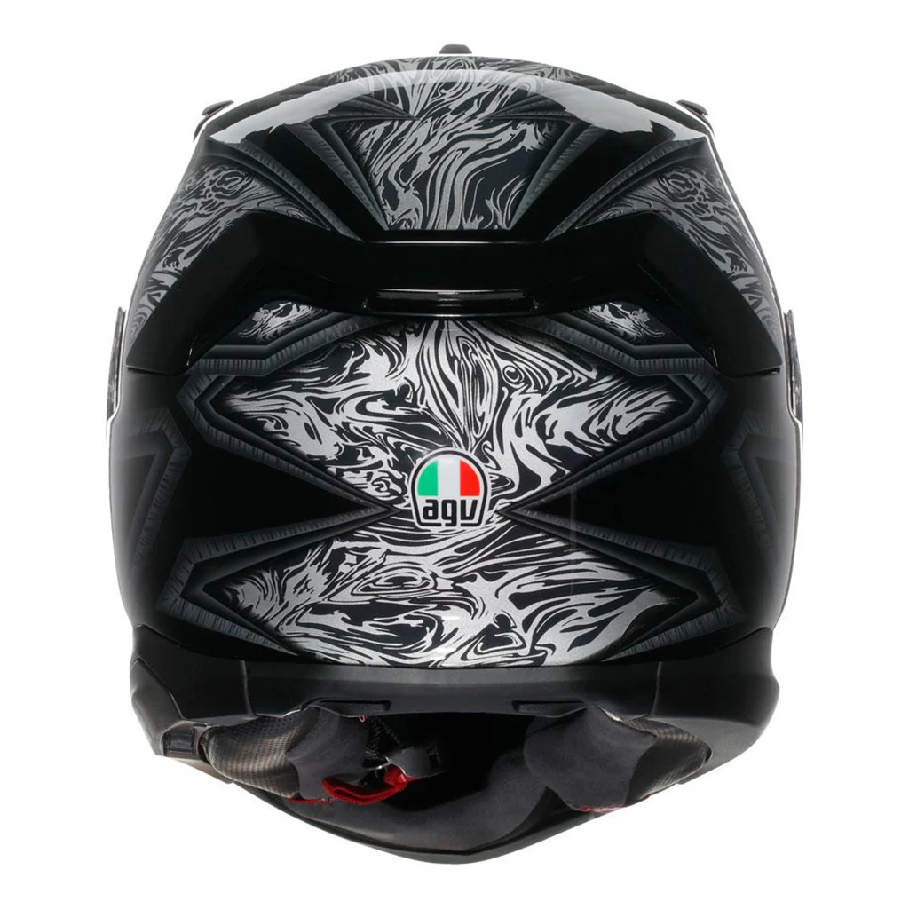 AGV - K7 Damascus Black/Silver Helmet - Image 4