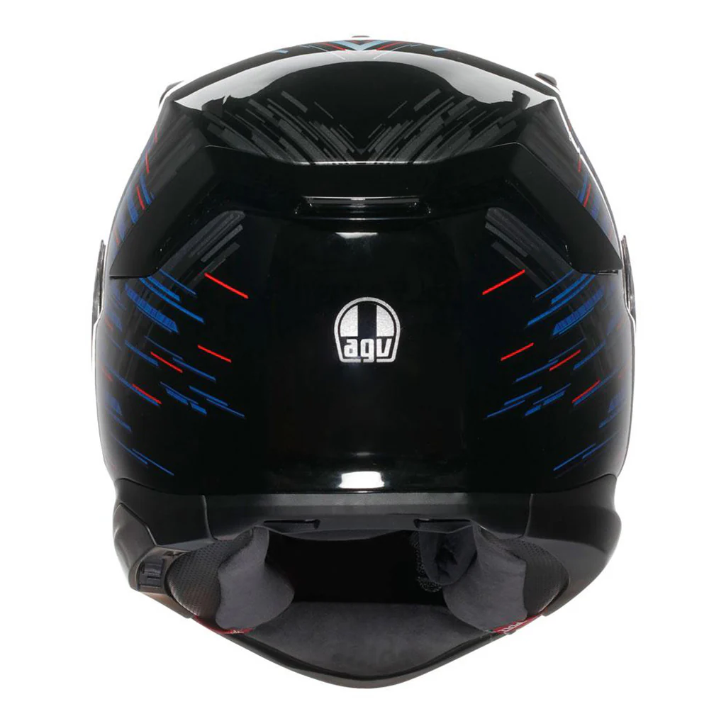 AGV - K7 Genisys Black/Blue/Grey Helmet - Image 4