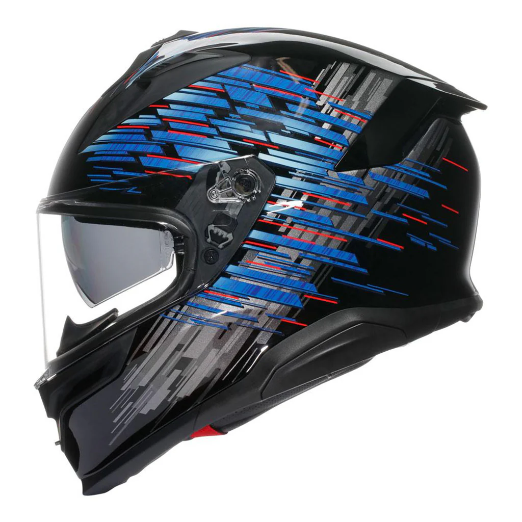 AGV - K7 Genisys Black/Blue/Grey Helmet - Image 5