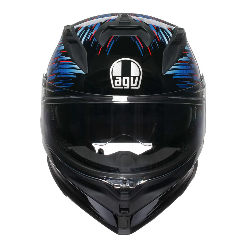 AGV - K7 Genisys Black/Blue/Grey Helmet - Image 7