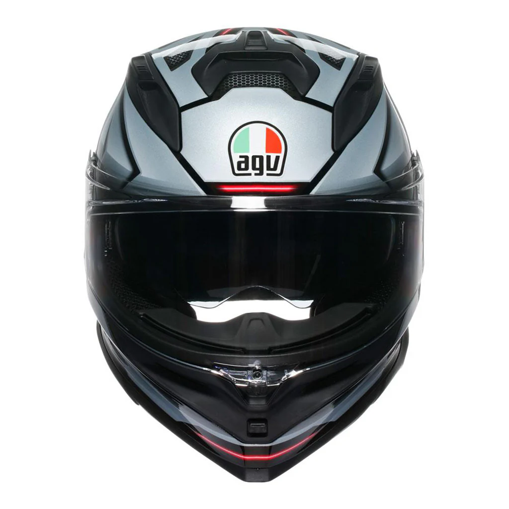 AGV - K7 Jaeger Black/Silver Helmet - Image 6