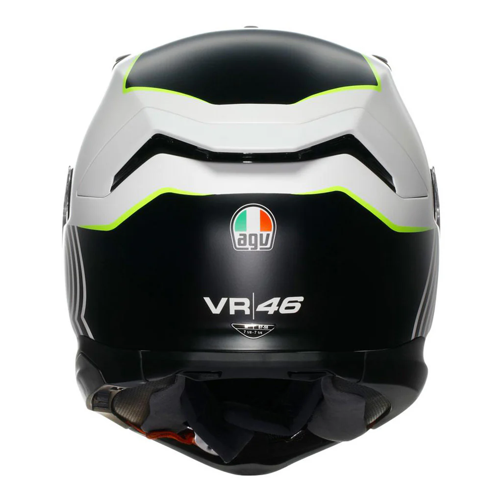 AGV - K7 Super 46 White/Black Helmet - Image 4