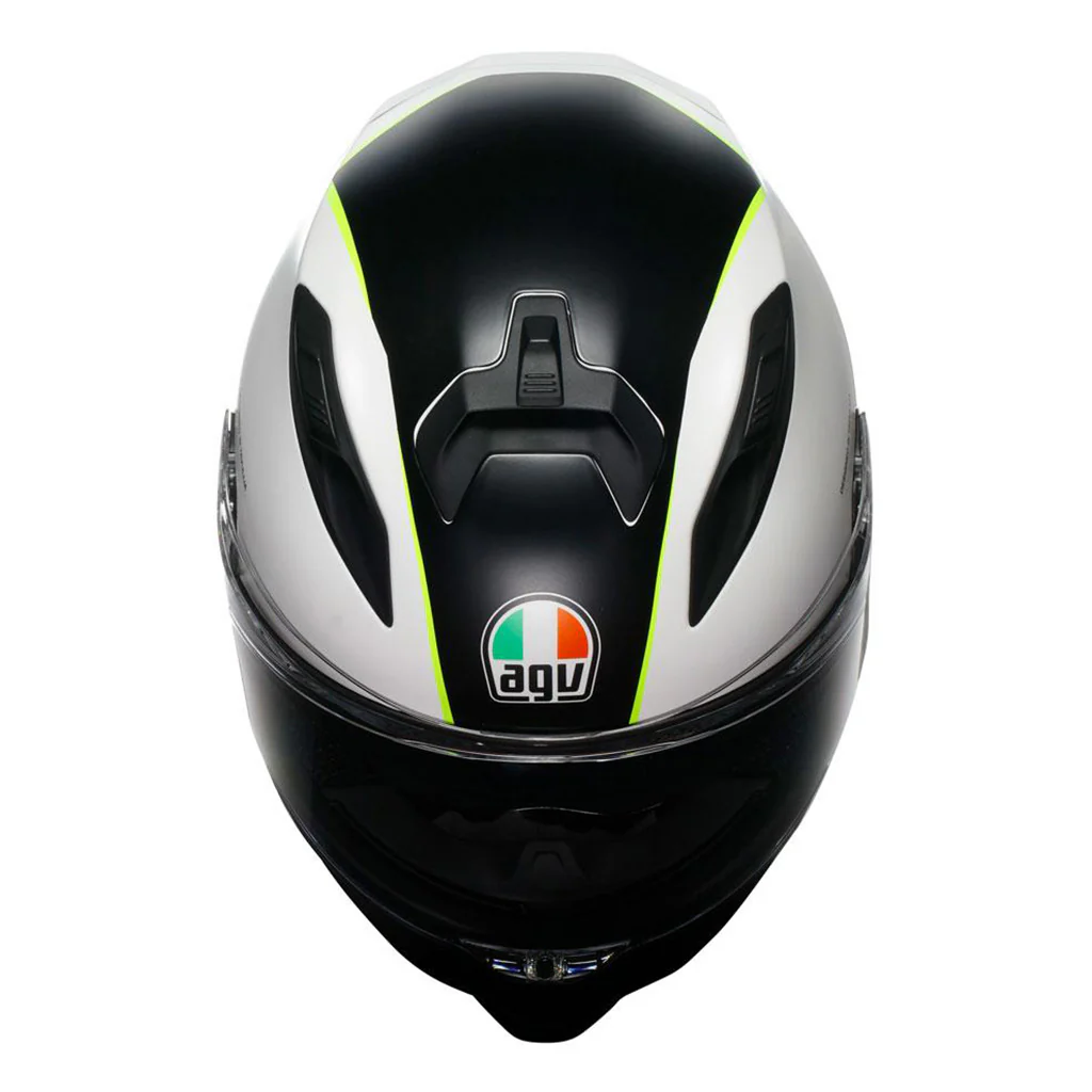 AGV - K7 Super 46 White/Black Helmet - Image 7