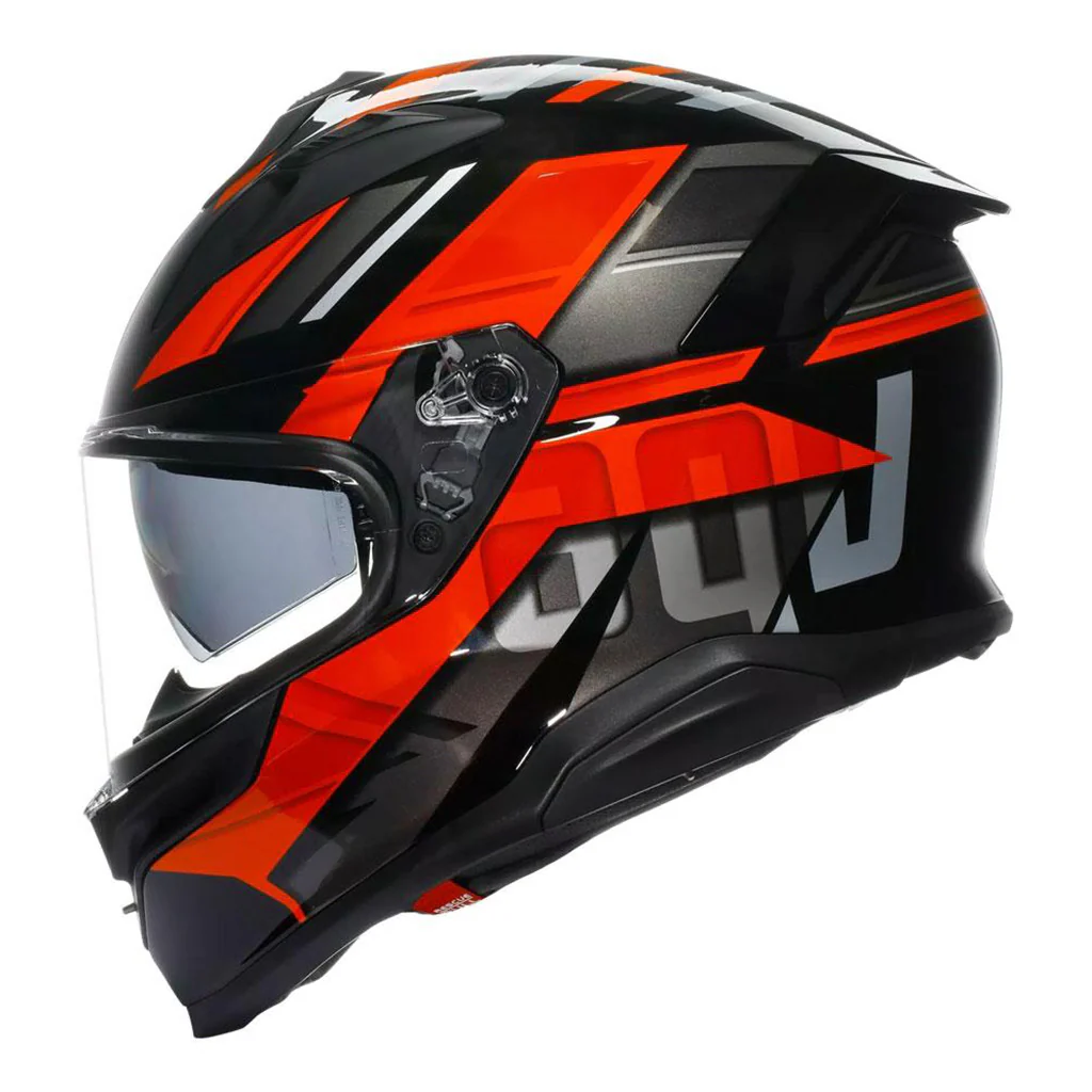 AGV - K7 Taurax Black/Red Helmet - Image 5