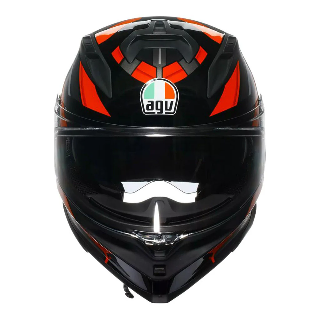 AGV - K7 Taurax Black/Red Helmet - Image 6