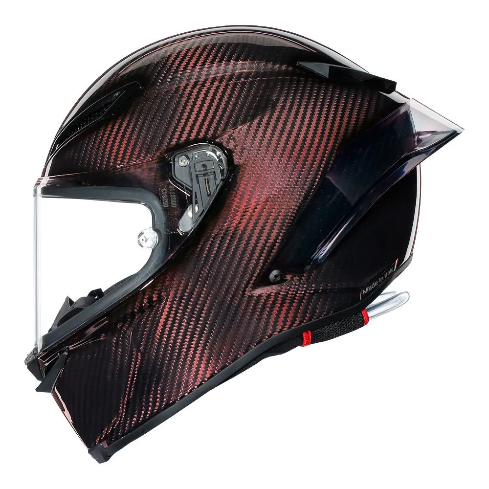 AGV - Pista GP RR Glossy Red Carbon Helmet - Image 4