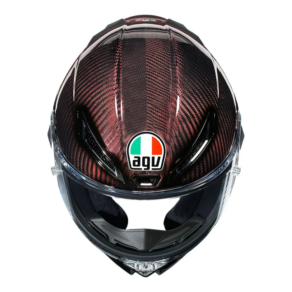 AGV - Pista GP RR Glossy Red Carbon Helmet - Image 7