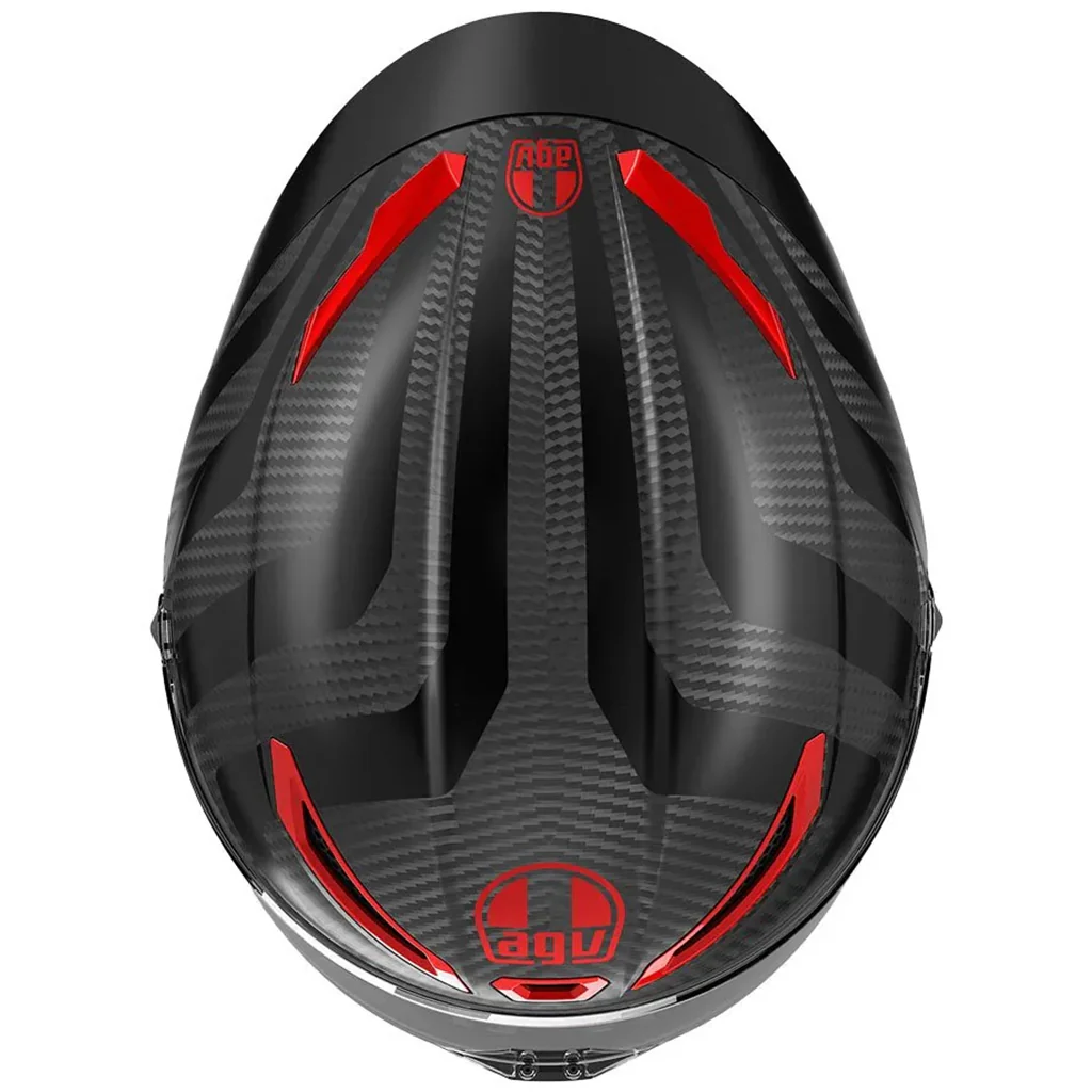 AGV - Pista GP RR Intrepido Black/Red Helmet - Image 5