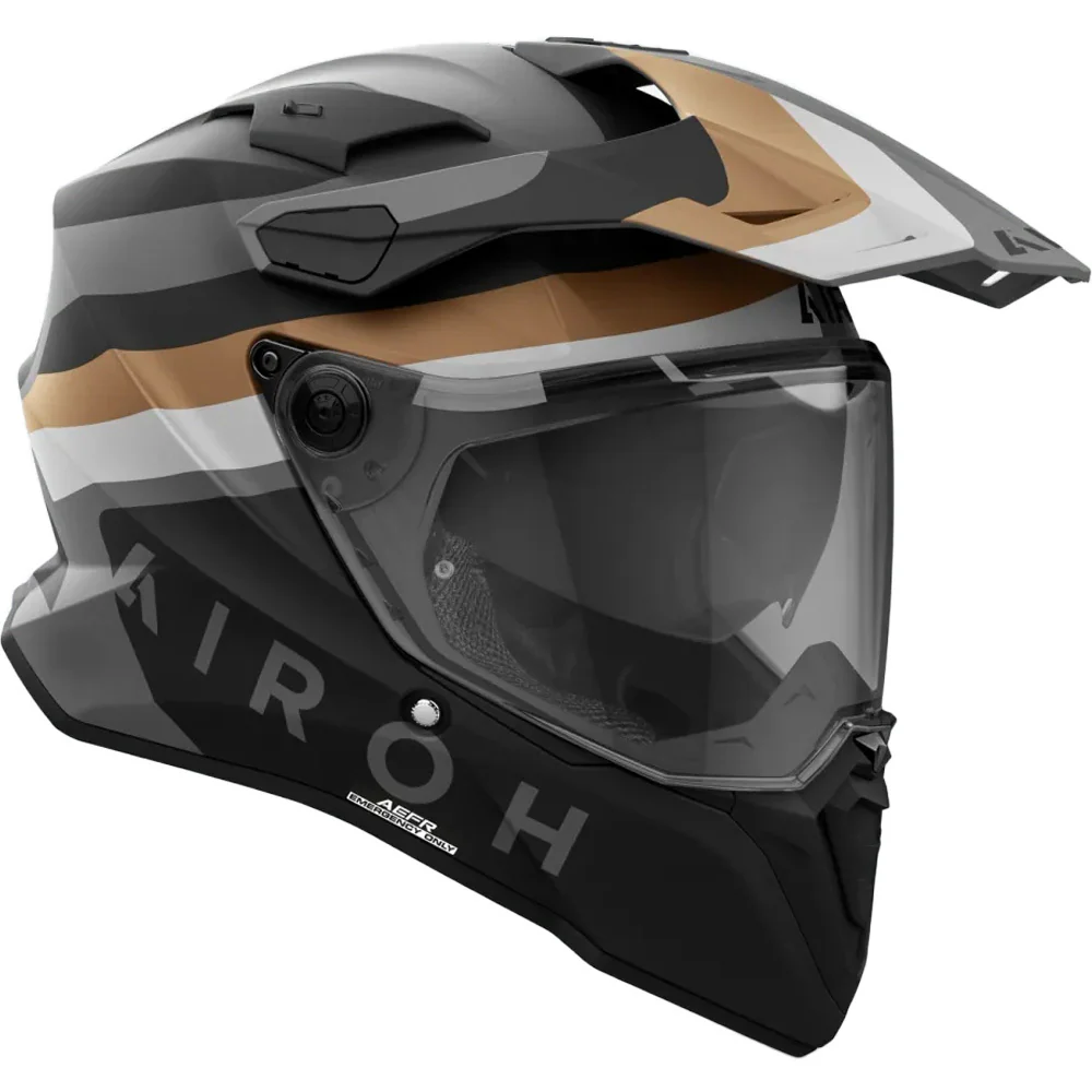 Airoh - Commander 2 Doom Gold Matt Helmet - Image 2