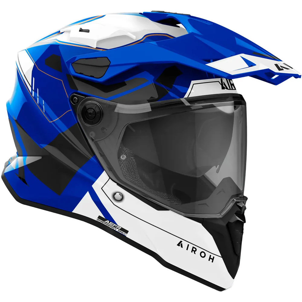 Airoh - Commander 2 Reveal Blue/White Helmet - Image 2
