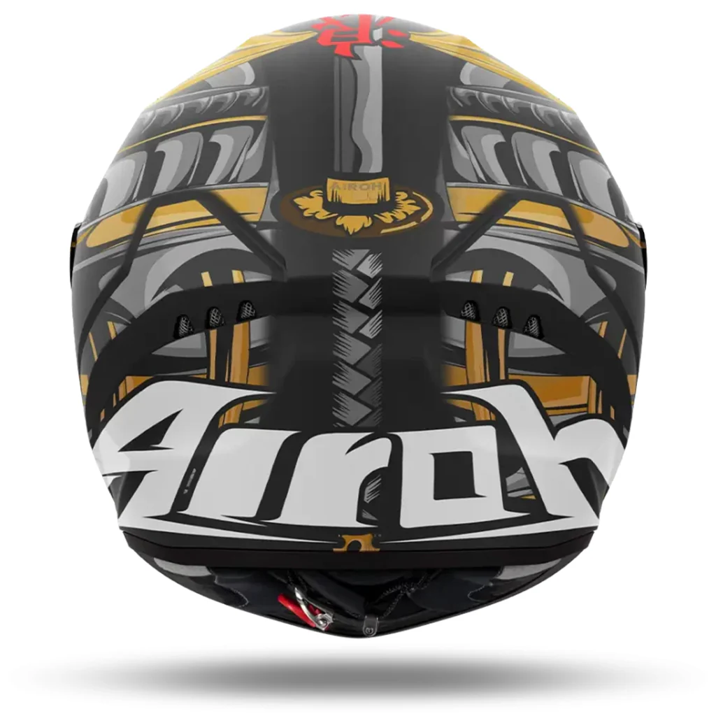 Airoh - Connor Samurai Black/Gold Helmet - Image 3