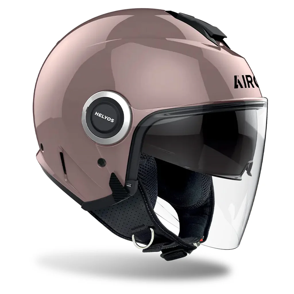 Airoh - Helios Metallic Rose Open Face Helmet - Image 2