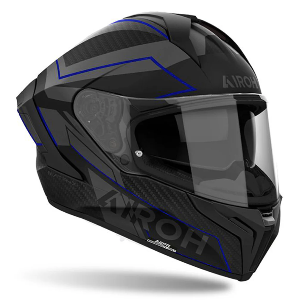 Airoh - Matryx Sentinel Black/Blue Helmet - Image 3