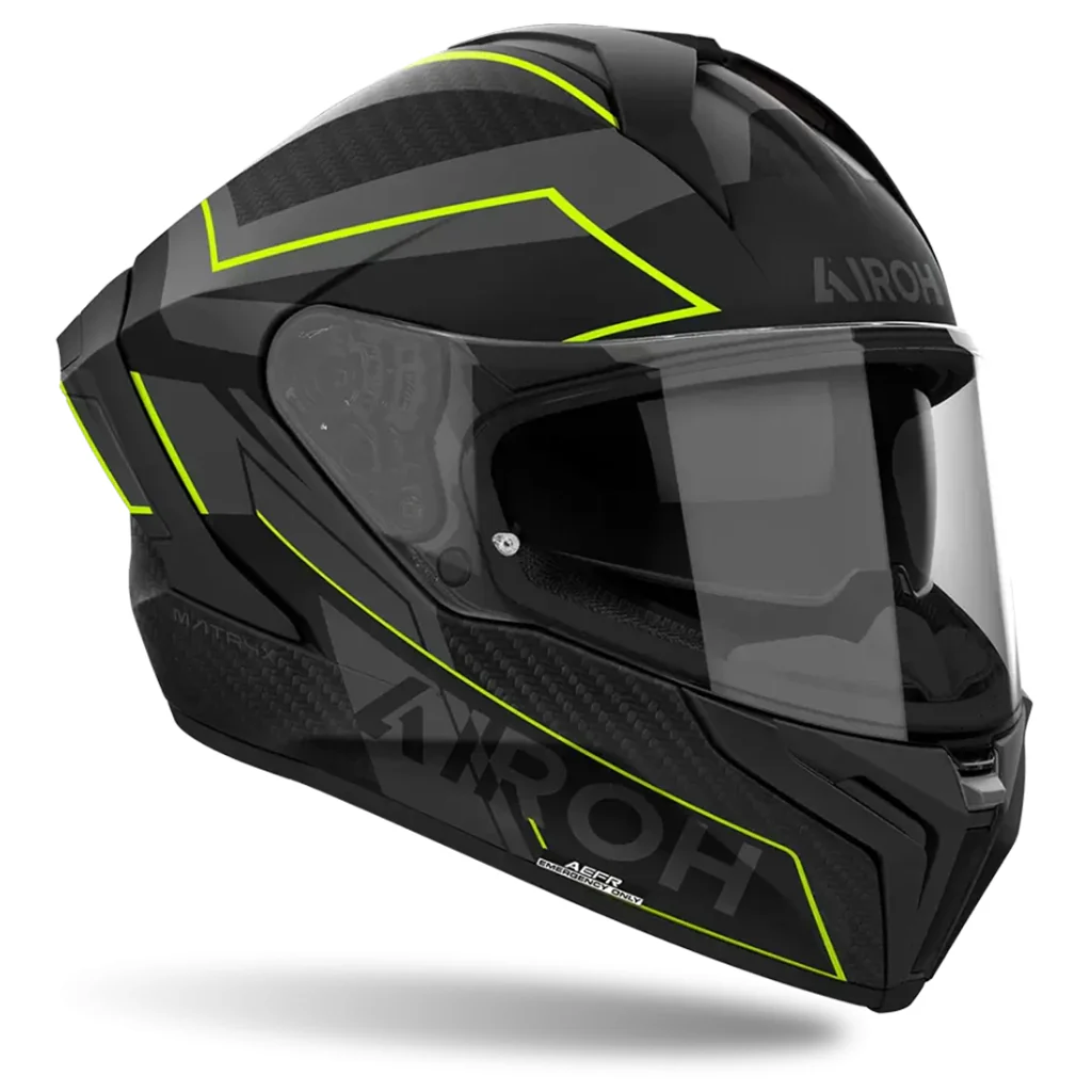 Airoh - Matryx Sentinel Black/Yellow Helmet - Image 2