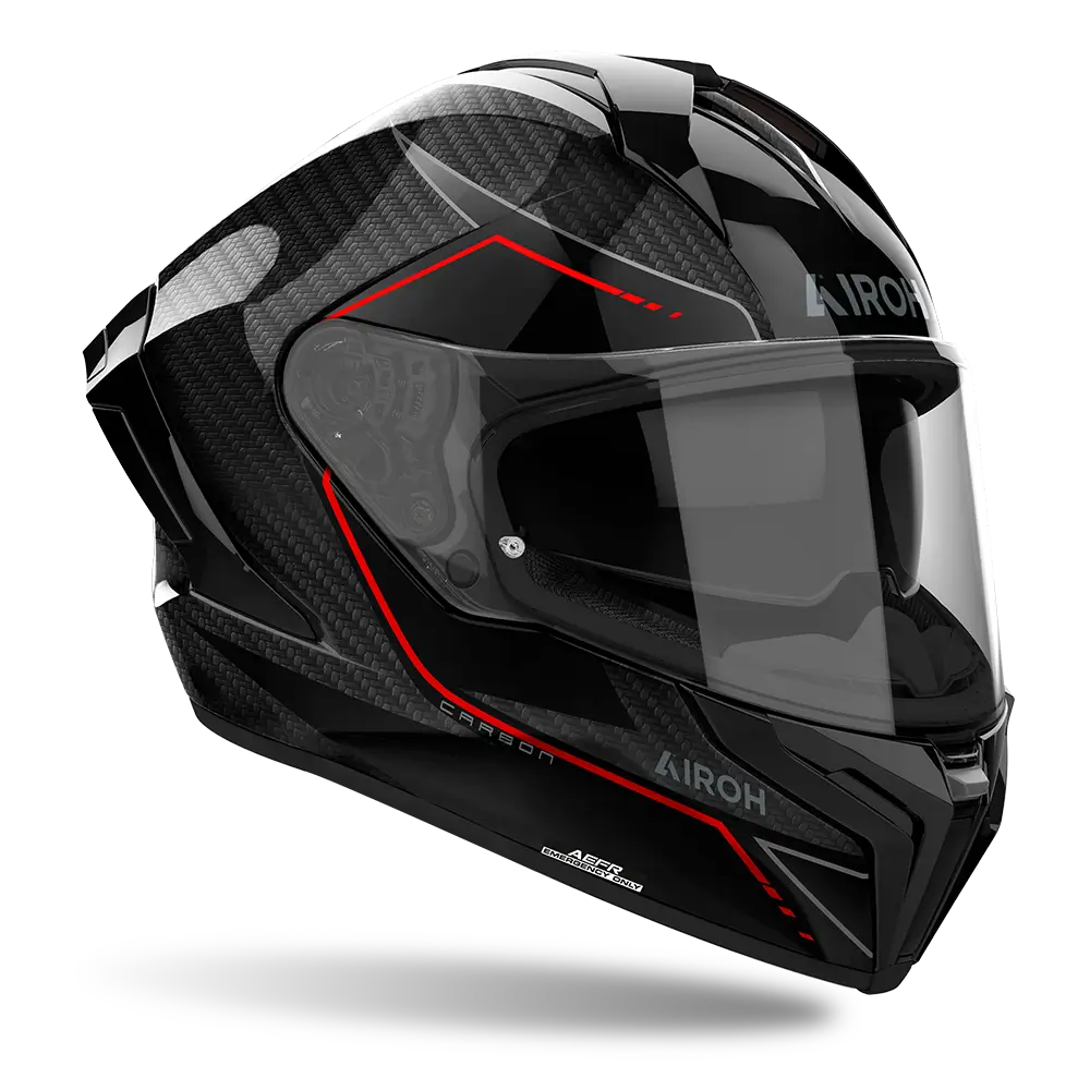 Airoh - Matryx Stylish Gloss Carbon Helmet - Image 2