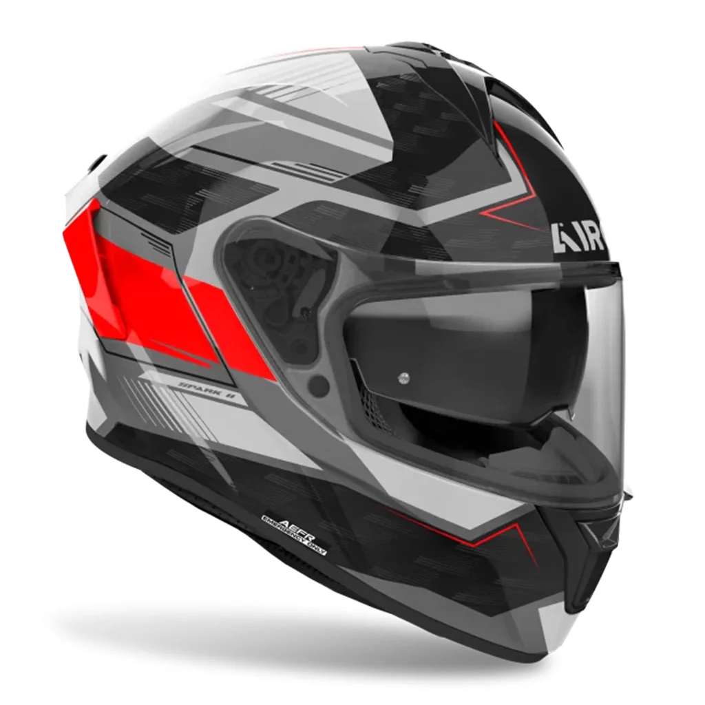 Airoh - Spark 2 Zenith Black/Grey/Red Helmet - Image 2