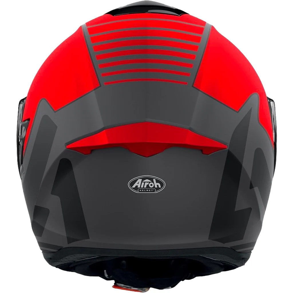Airoh - ST501 Type Black/Red Helmet - Image 2