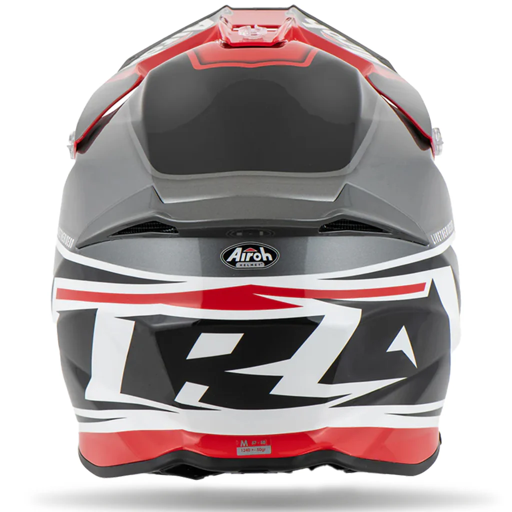 Airoh - Twist 2.0 Shaken Red/Grey Helmet - Image 2