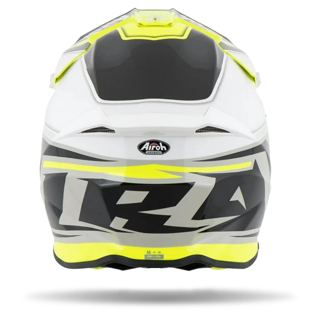 Airoh - Twist 2.0 Shaken Yellow/White Helmet - Image 3